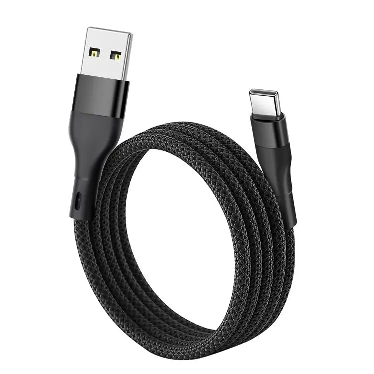 USB C-Type Charging Cable - Black Coral